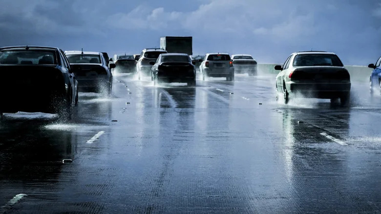 Why Do Roads Look Soapy After It Rains?