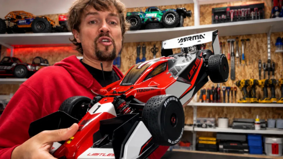 The World’s Fastest Ready-to-Run RC Car Hit 108 MPH Before a Tire Blowout Ended Its Run Violently