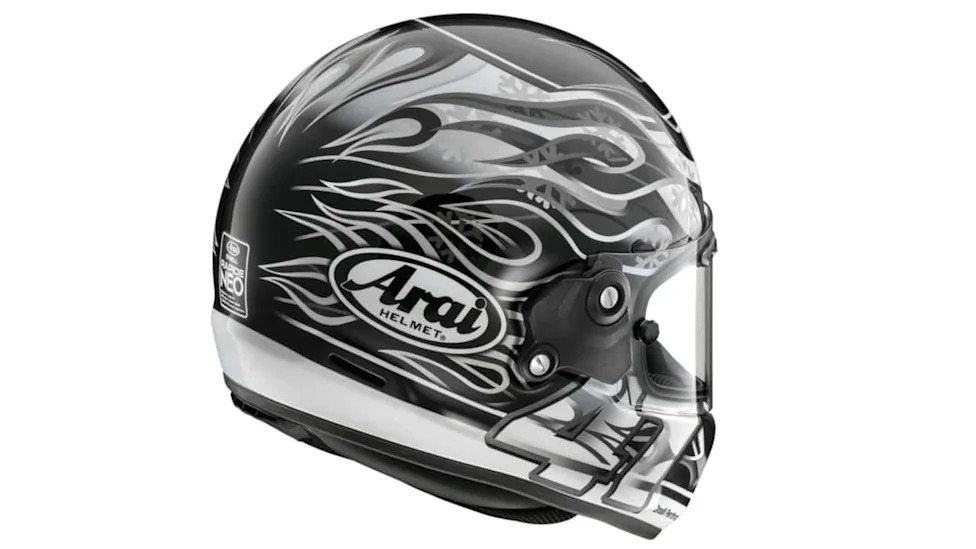 Arai Just Turned Peak Superbike Nostalgia Into A Snell-Rated Motorcycle Helmet