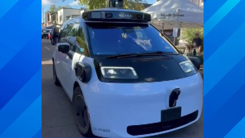 Driverless Waymo Slips Past Barricades and Into Denver Farmers Market