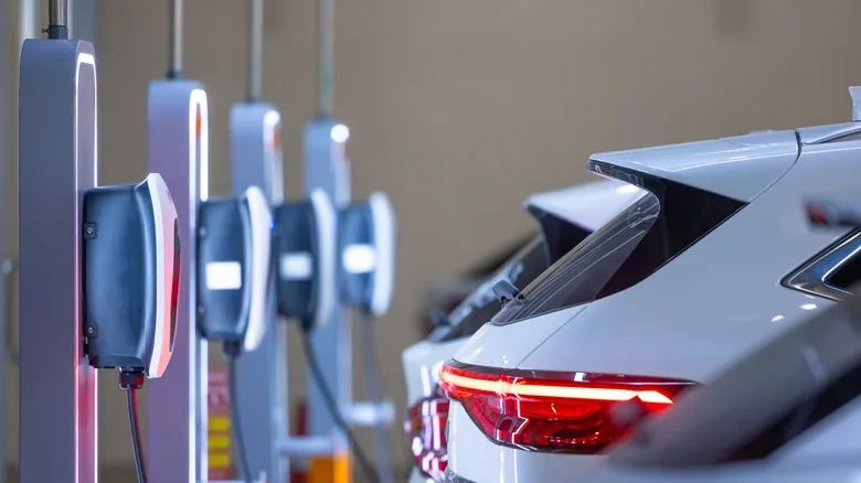 Is Parking A Gas Car In An EV Charging Spot Illegal? It's Complicated