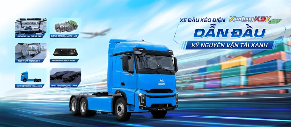 Kim Long launches first battery-powered heavy truck in Vietnam