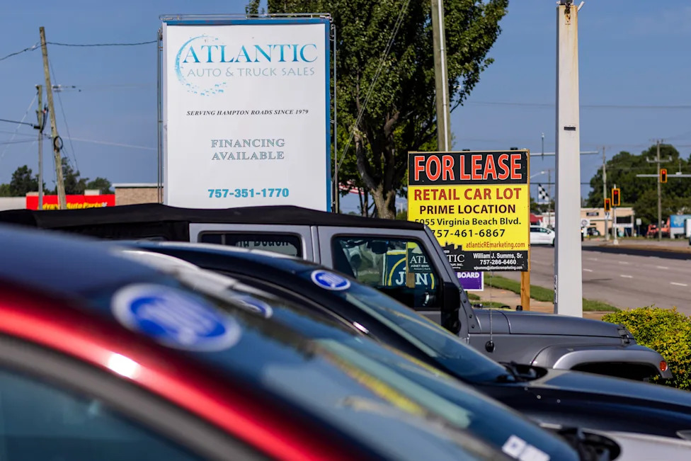 Virginia Beach dealership site for sale, more than 20 vehicles up for auction