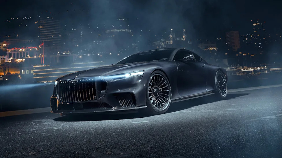 New Brabus Twin-Turbo V12 Coupe Rocks a Long Hood and a Long Tail