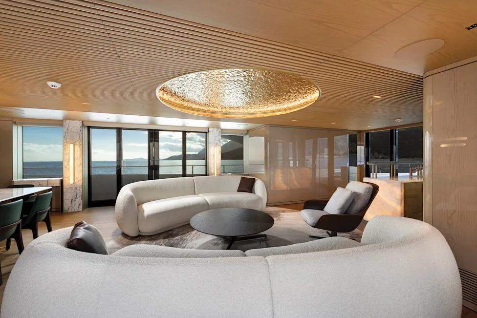 Inside Alia Yachts' Custom 141-Foot Superyacht Ximena