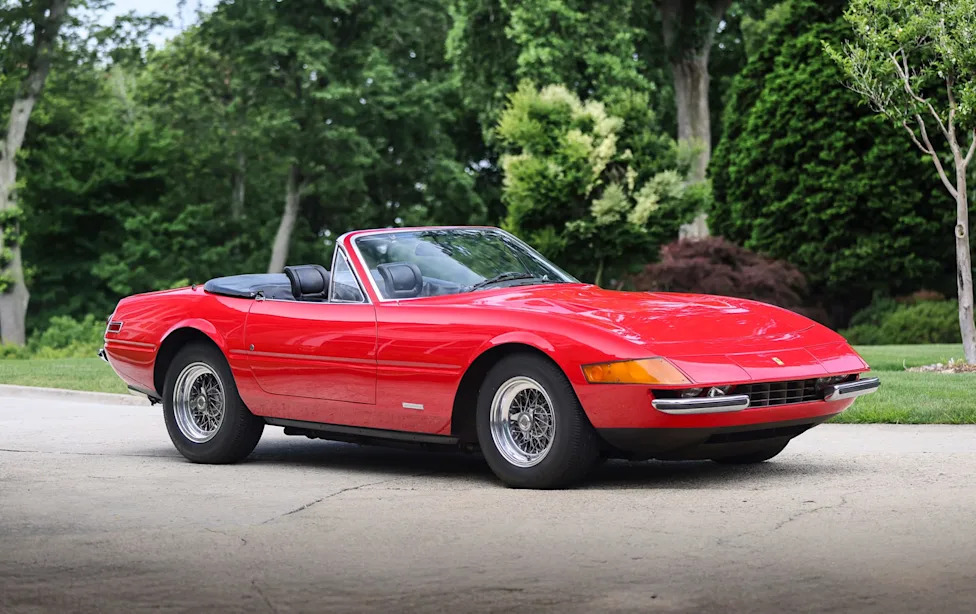 Ferrari, This 1972 Ferrari 365 GTS/4 Daytona Spider Is Heading to Gooding Christie's New York Sale
