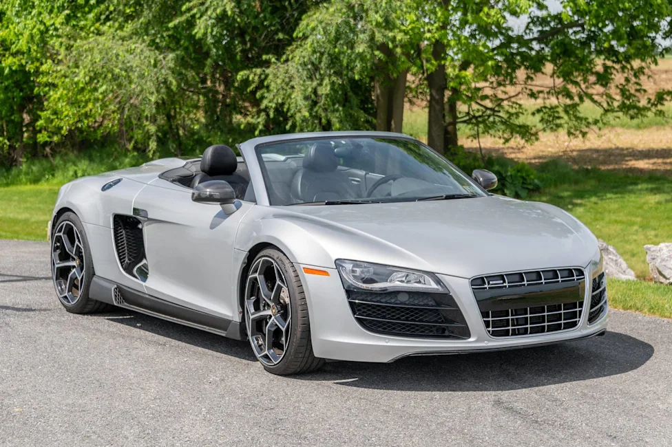 Audi, Audi R8, 2012 Audi R8 V10 Spyder Offered at No Reserve With Recent Major Service