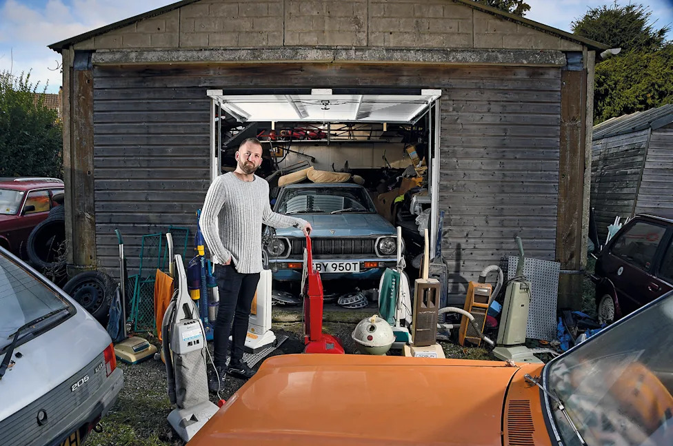 400 vacuum cleaners and 16 classic cars? This enthusiast prizes them all