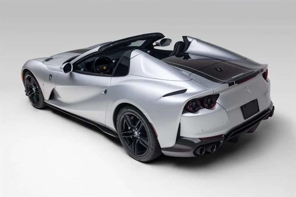 No Reserve: Mark Davis's Raiders-Liveried 2021 Ferrari 812 GTS Is for Sale on Bring a Trailer