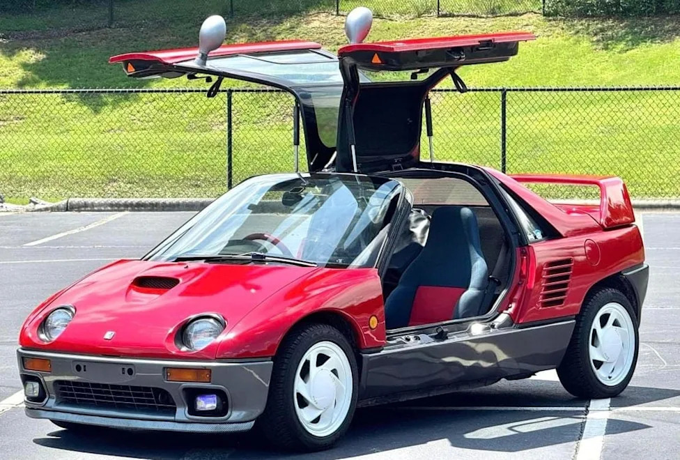 This 1994 Suzuki Cara Is a 531-Unit Gullwing Kei Coupe Bidding on Cars &amp; Bids