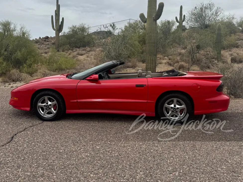 Pontiac, Rare 1997 Pontiac Firebird Trans Am WS6 Convertible Crosses The Block At No Reserve