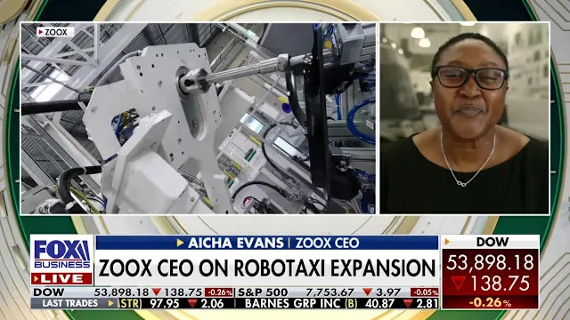 Zoox launches robotaxi service at Las Vegas airport