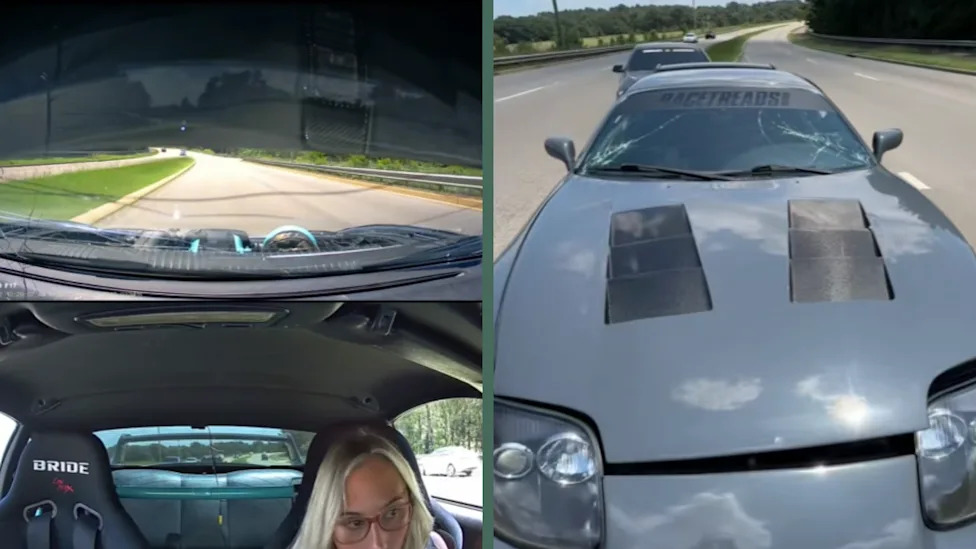 "Disaster Strikes In 3, 2, 1...": TikTok Shows Supra's Hood Fly Off and Hit Windshield Mid-Drive