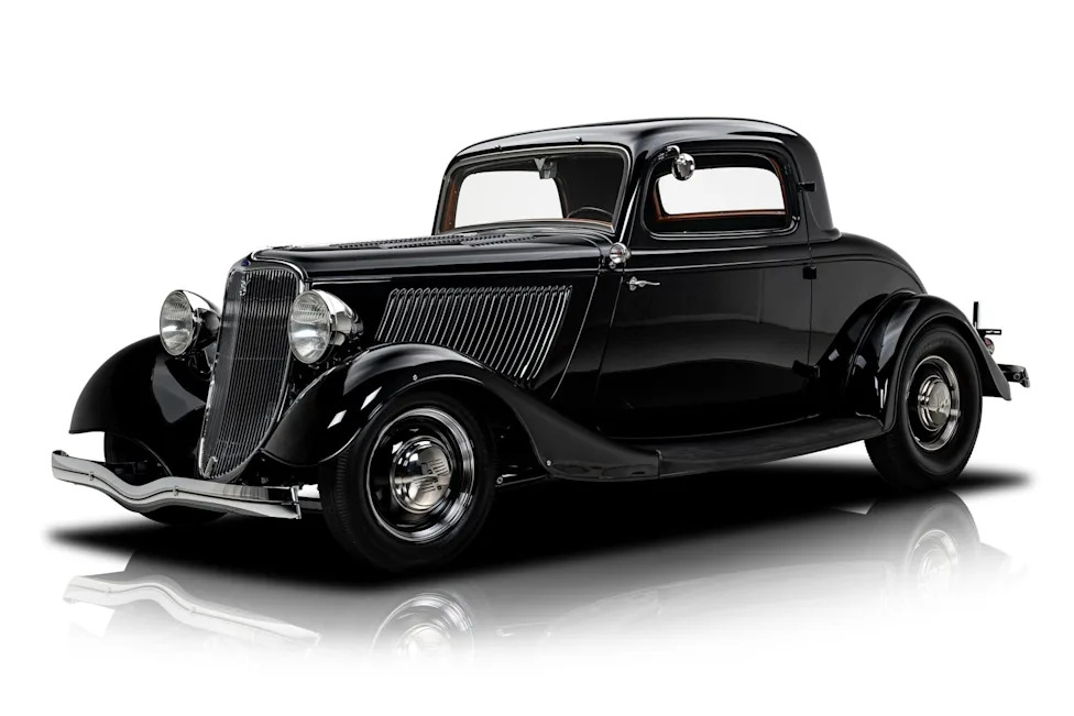 Ford, Flathead-Powered 1933 Ford 3-Window Coupe Hot Rod Asks $119,900