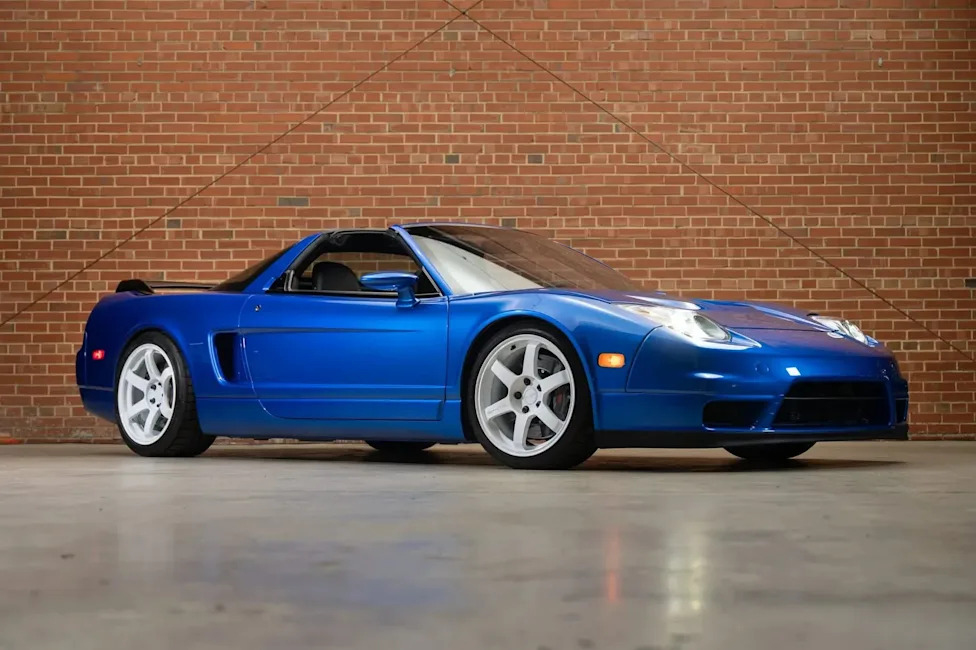 Supercharged 2005 Acura NSX-T Hits Bring a Trailer at No Reserve, Salvage Title and All