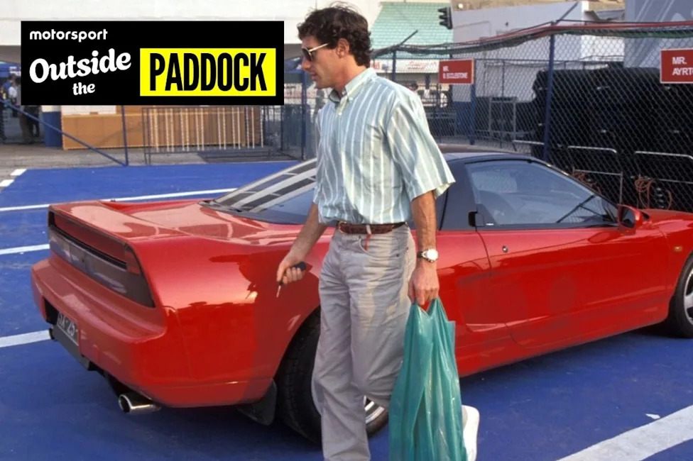 Ayrton Senna's 1991 Honda NSX to go under the hammer for eye-watering sum