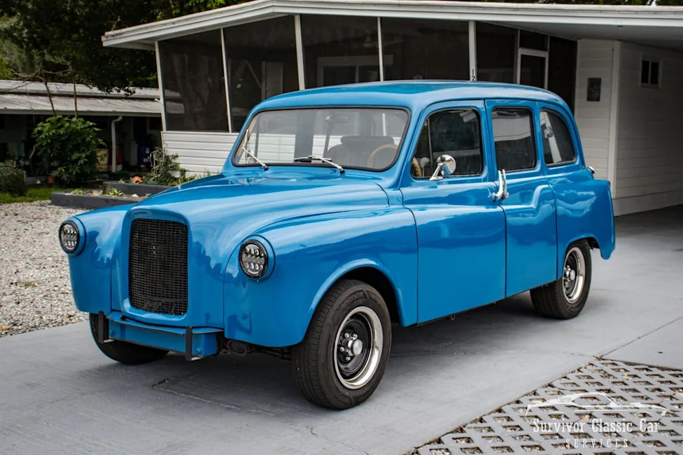 Buick, This Restored 1965 Austin Taxi Cab Trades Diesel Power for a Buick Nailhead V8