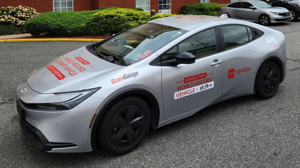 This Toyota Holds A World Record For The Most Miles Per Gallon