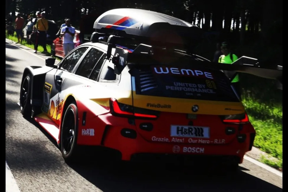 BMW, BMW M3, Touring, BMW M3 Touring 24H spotted at Spa with roof box