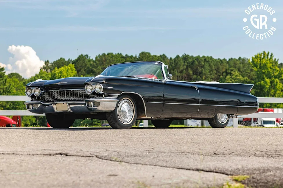 Cadillac, No-Reserve 1960 Cadillac Series 62 Convertible Rolls Out of Alabama Storage