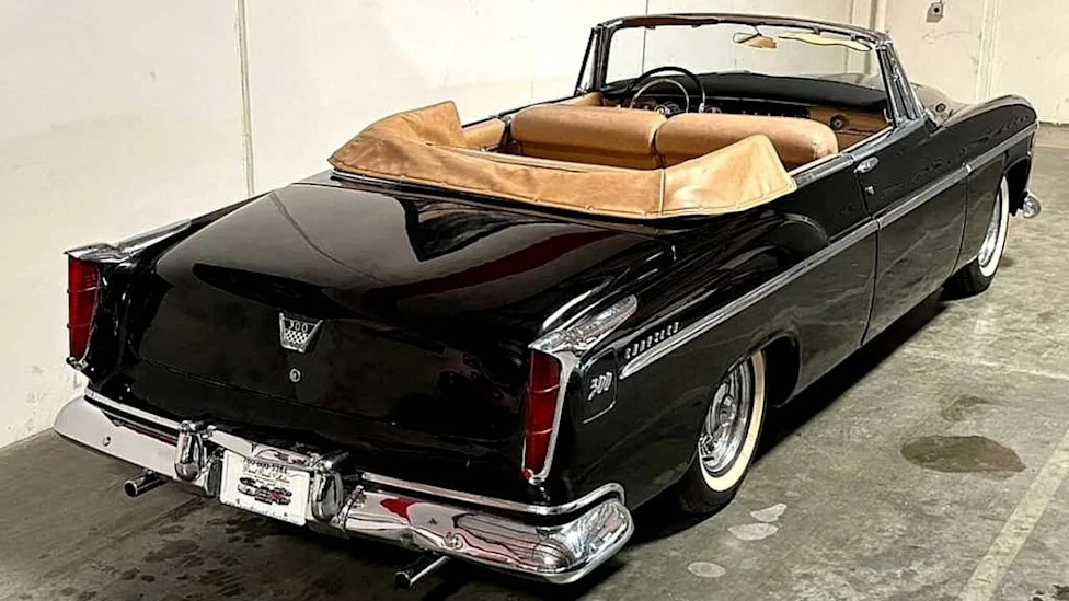 This 1955 Chrysler 300 Convertible Never Officially Existed... Yet Here It Is For Sale