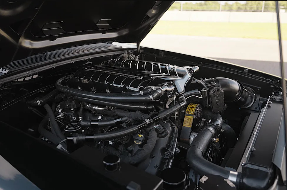 They Put a 715-HP Coyote V8 in a Ford Mustang Fox Body—And It Actually Corners Now
