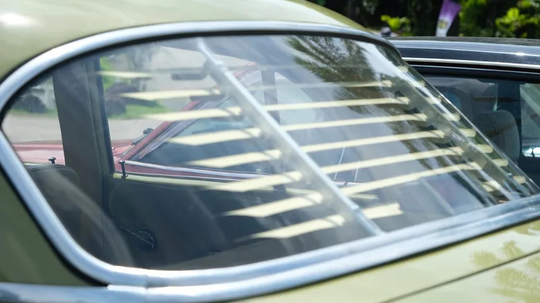 Why Did Old Muscle Cars Have Window Louvers? Here's What They Were For