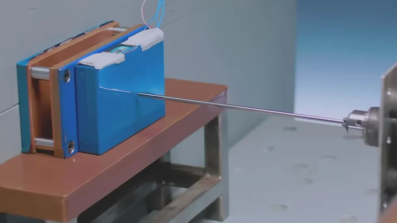What Is The EV Battery Nail Test (And What Happens When Things Go Wrong)