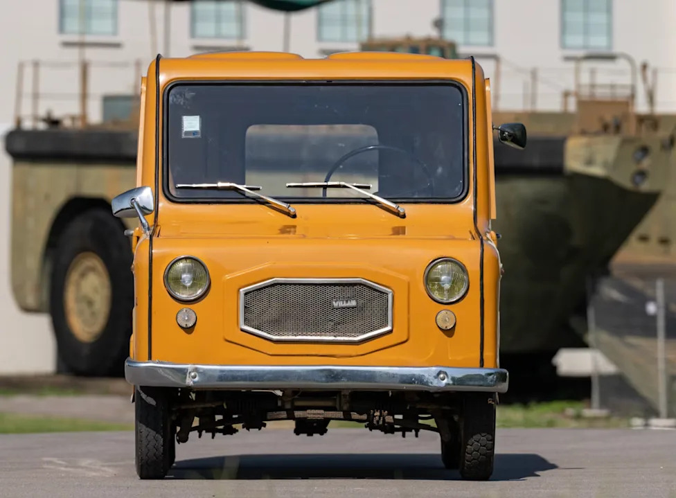 Tiny Yellow 1978 Willam Fourgonnette Microcar Heads to Nashville Auction Block