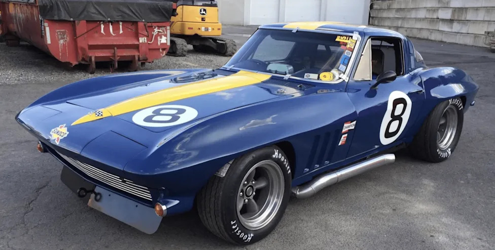 Chevrolet, Chevrolet Corvette, Veteran 1965 Chevrolet Corvette Race Car Heads to Harrisburg Auction