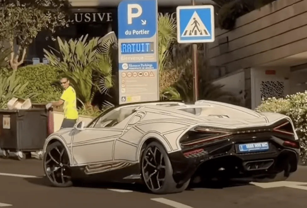 Bugatti, Porcelain-Trimmed Bugatti W16 Mistral Hits Monaco Streets — What Owning One Really Costs