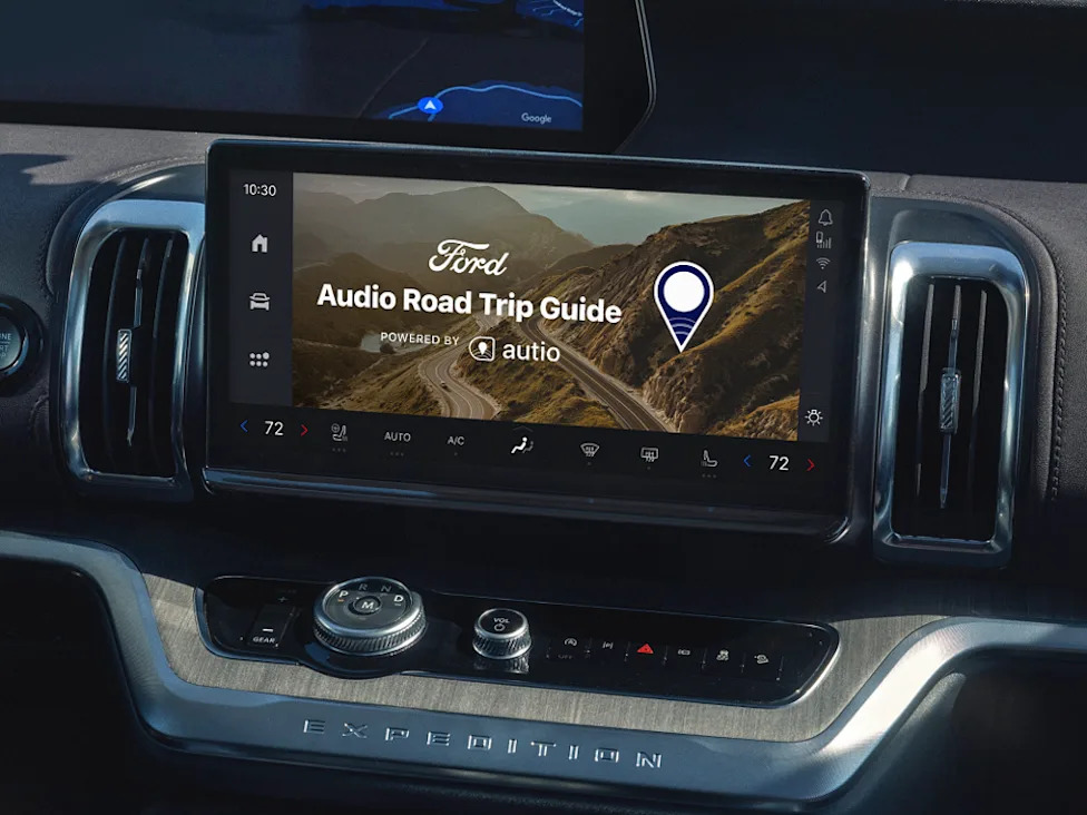 Ford, Lincoln Add On-Board Autio Road Trip Guide