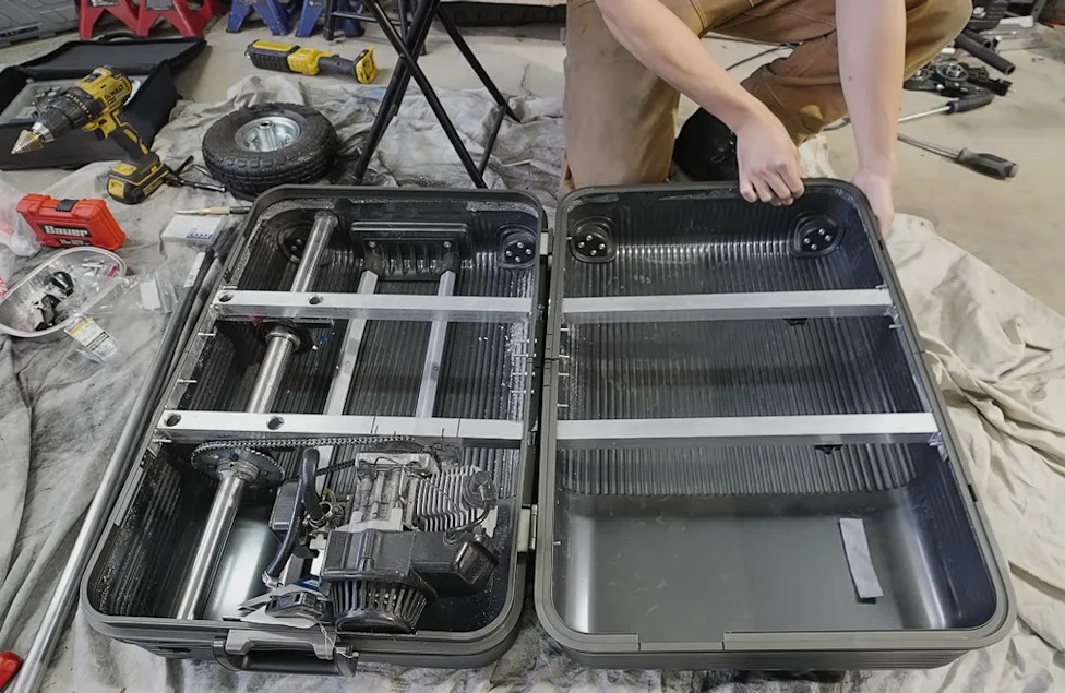 This Guy Actually Rebuilt Mazda’s Insane 1991 Suitcase Car—And Yes, It Drives