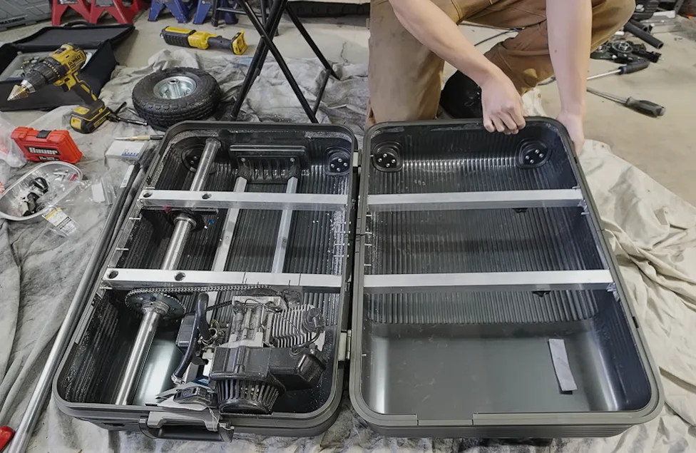 This Guy Actually Rebuilt Mazda’s Insane 1991 Suitcase Car—And Yes, It Drives