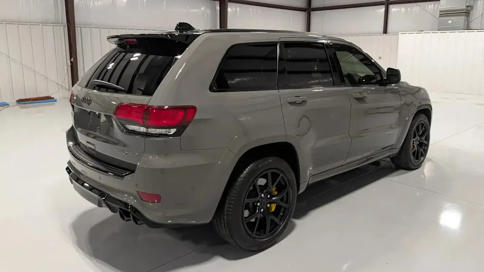 Lightly Used 2021 Jeep Grand Cherokee Trackhawk Sold For A Whopping $145,000