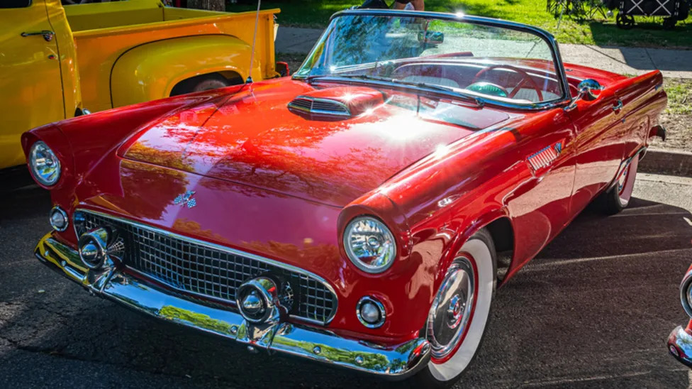 How The 1950s Ford Thunderbirds Became A Quintessential Symbol Of American Cruising Culture