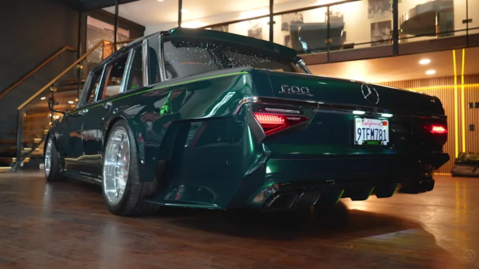 Somebody Grafted A Classic Mercedes 600 Body Onto A Modern AMG S 63 Hybrid