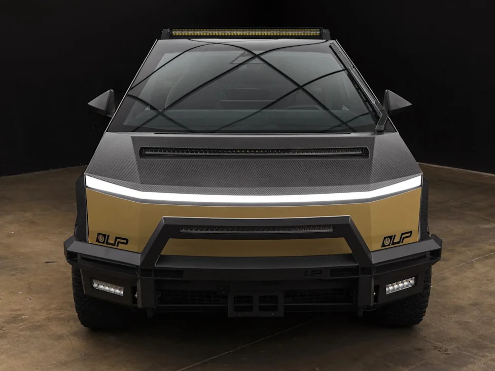 The Tesla Cybertruck’s Bare Steel Look Gets a Desert-Ready Makeover