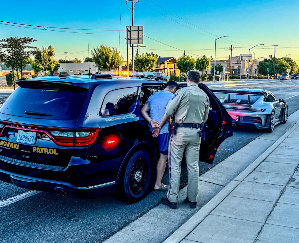 Porsche 992 Driver Hits 140 MPH on California Highway, Learns an Expensive Lesson in Physics