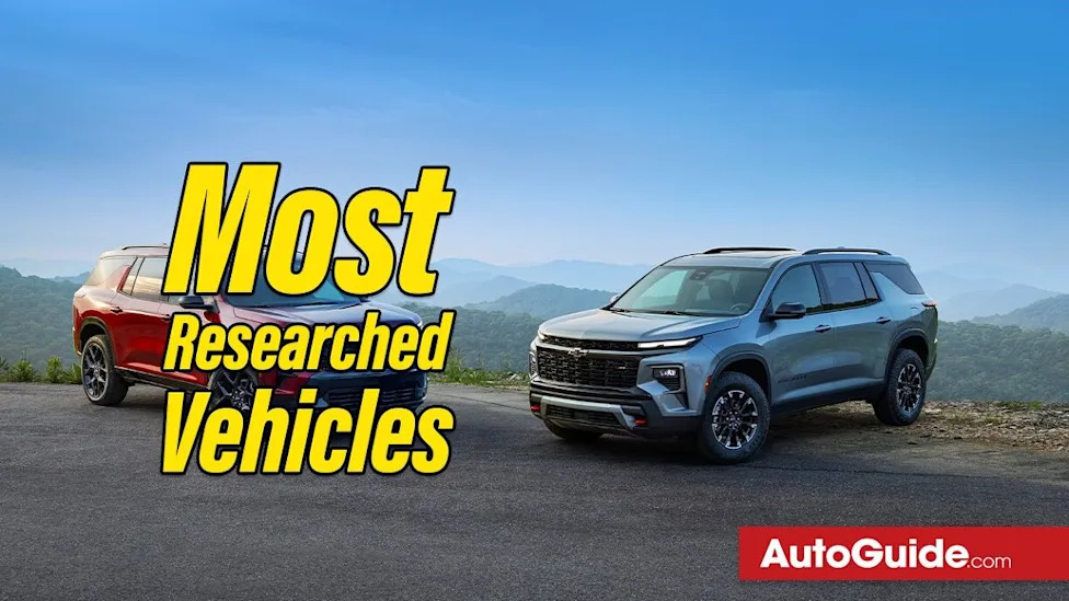 Top 10 Vehicles Researched In July 2026