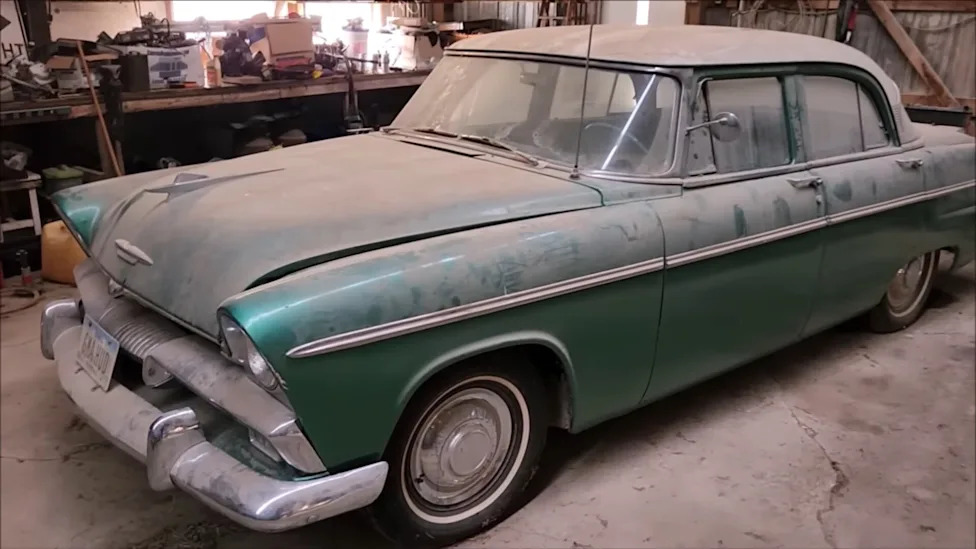 This Heirloom 1955 Plymouth Belvedere Sat in a Barn for 32 Years — and Survived