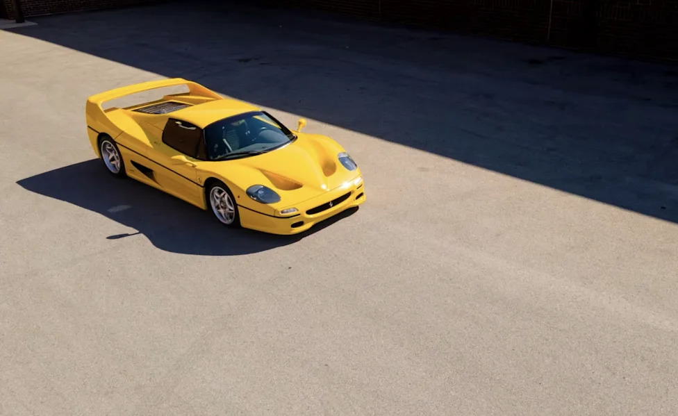 Ferrari, Ferrari F50, This Giallo Modena Ferrari F50 Just Became the Most Expensive One Ever Sold at Auction