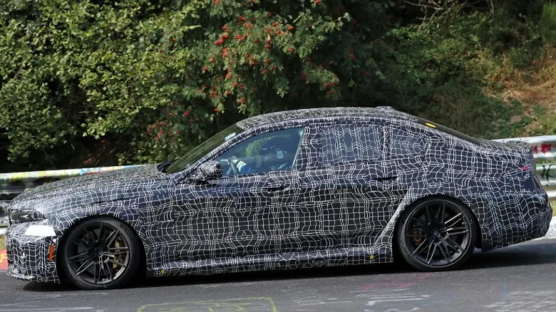 BMW M5 Refresh Caught Testing At The Nurburgring: What's Likely Behind The Camo