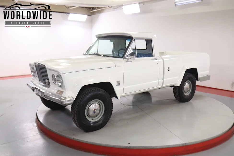 Jeep, Jeep Gladiator, Rare One-Owner 1966 Jeep Gladiator 4x4 Surfaces With Original Tornado Six and Short-Bed Configuration