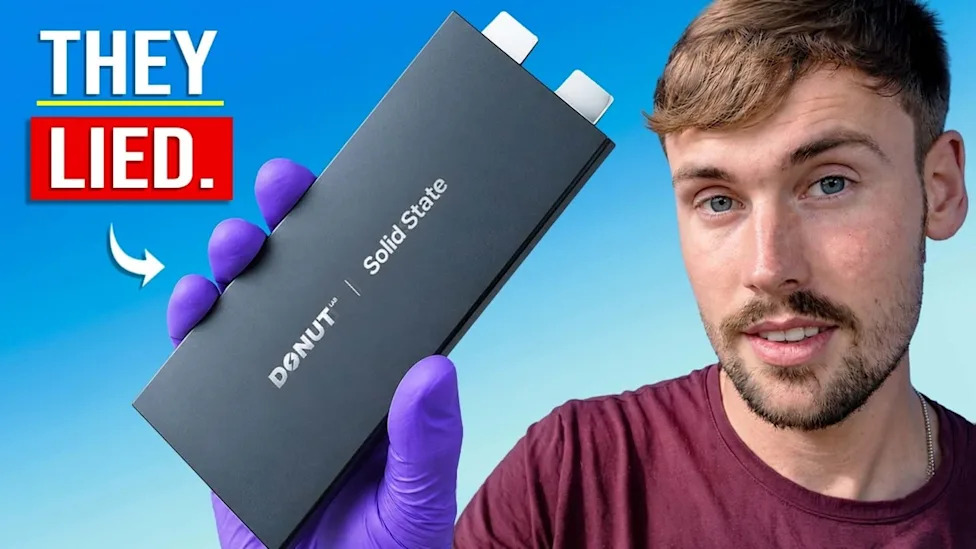 Battery, Donut Lab's Solid-State Battery Might Not Be a Solid-State Battery. More Evidence Emerges