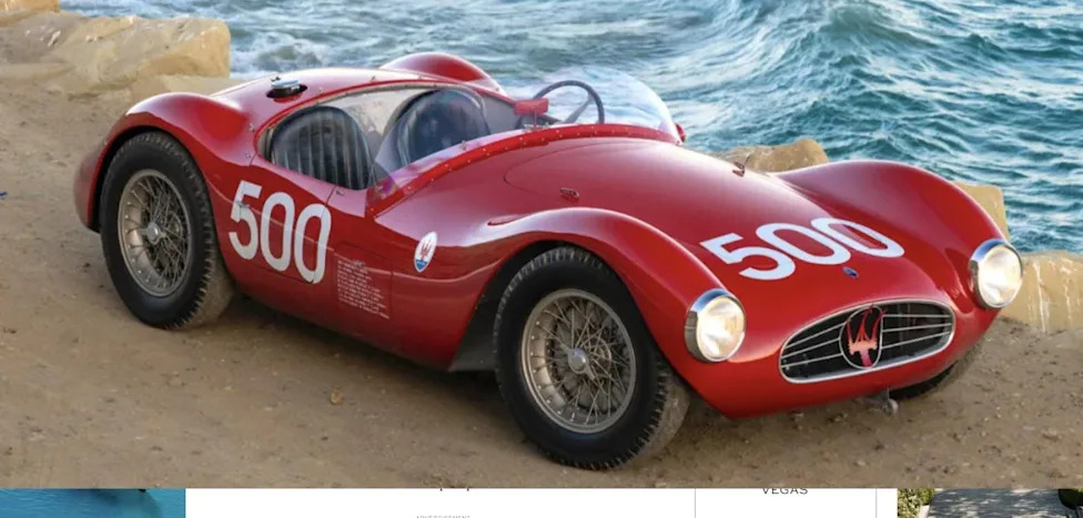 Maserati, Works-Driven 1954 Maserati A6GCS Eyes a $2.9 Million Result at Monterey