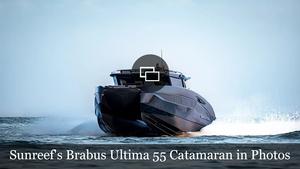 Sunreef and Brabus Just Teamed up on a 55-Foot Catamaran That Can Dart to Over 40 Knots