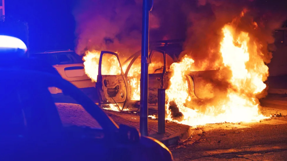 The Hard Battle Firefighters Face Putting Out Electric Vehicle Fires