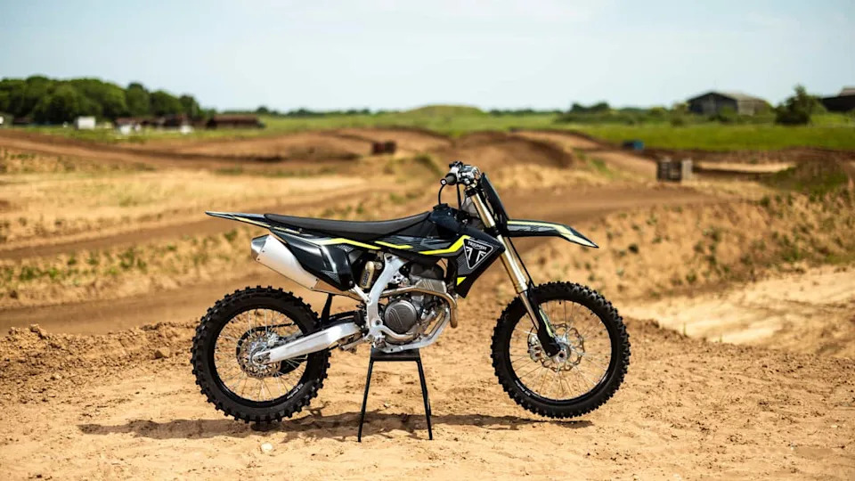 Triumph Updates Championship-Winning TF 250-X. Focuses on Powertrain and Suspension