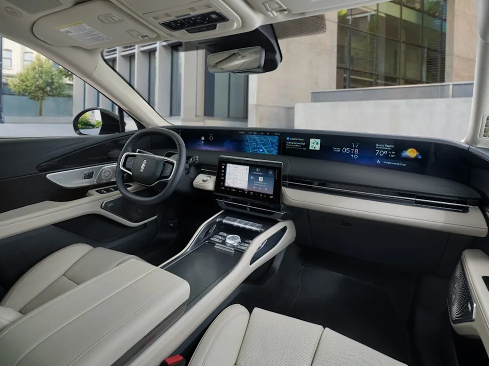 The 2027 Lincoln Nautilus Looks More Angular and Refined After a Design Refresh.